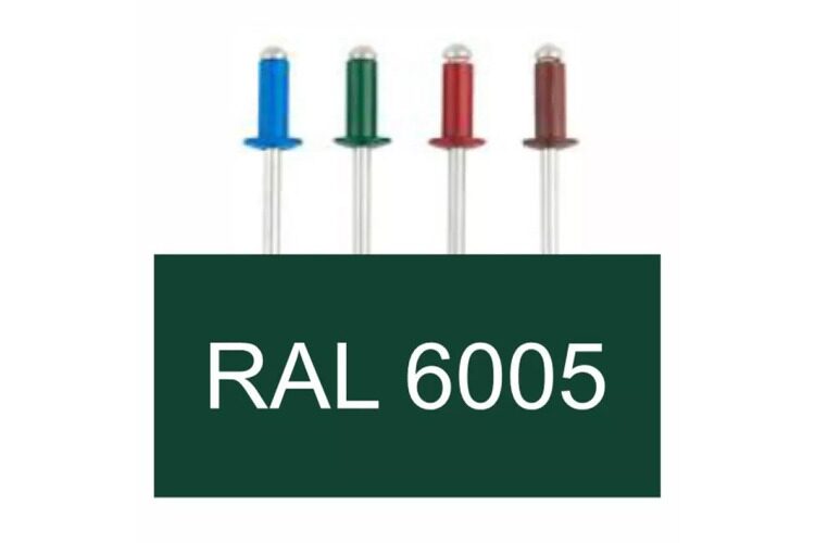 Заклепка 4*10 RAL6005